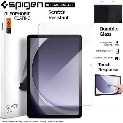 For Samsung Galaxy Tab A9/ A9+ Plus Screen Protector SPIGEN Tempered Slim Glass • $41.99