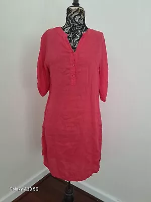 Made In Italy Linen Dress Size S • $39