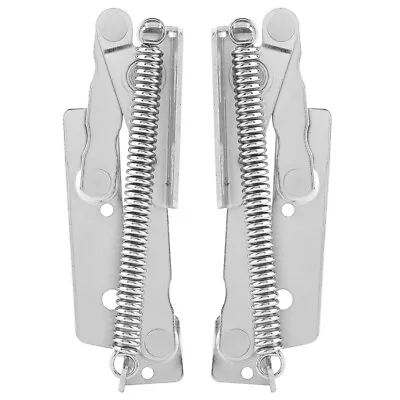 2pcs/ Set Steel Durable Lift Up Spring Hinge For Cabinet Cupboard Closet MA • £11.91