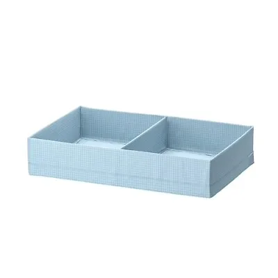 Storage Box Compartment Turquoise Organiser Underbed 34 X 51 X 10 Cm • £12.50