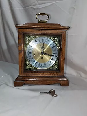 Howard Miller Mantle Shelf Clock With Key Movement 340-020 Germany • $174.99
