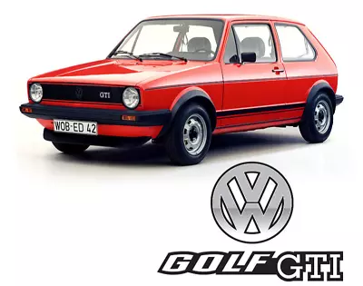 1:10 RC Clear Lexan Body Shell VW Golf GTI Mk 1 Suit Tamiya 258mm Wheelbase • $48.98