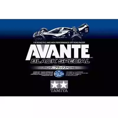 #####TAMIYA 47390 1/10 Avante 2011 Black Special Limited Edition RC Buggy Kit### • $879.66