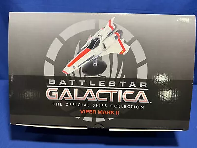 New Battlestar Galactica Viper Mk Ii Husker Eaglemoss Hero Collector Replicas • $129