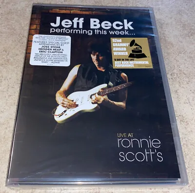$19.95 • Buy Jeff Beck - Performing This Week Live At Ronnie Scott's DVD NEW Sealed NTSC