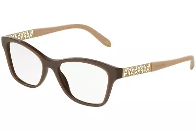 TIFFANY & CO . Eyeglasses - TF2130 8210 - Pearl Brown - Womens - 52mm Lens • $274