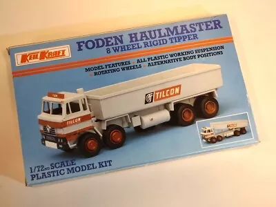 Keil Kraft 1/72 Foden Haulmaster 8 Wheel Riggid Tipper • £18.81