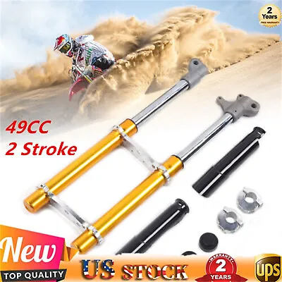 Front Fork Shocker Small Mini Triple Dirt Pit Bike Pro Trail 2 Stroke 49CC NEW • $30.40