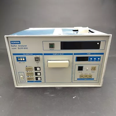 Horiba Sulfur Analyzer SLFA-800 Oil Analyzer Spectrometer Sample X-Ray *READ*  • $700