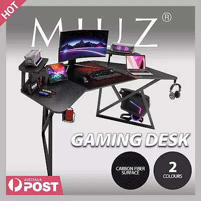 MIUZ Gaming Desk Large Size Gaming Waterproof Office Desk Carbon Fiber Table • $279