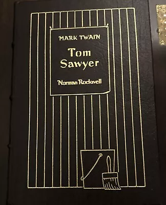 Tom Sawyer Mark Twain Norman Rockwell The Easton Press Leather Bound • $85