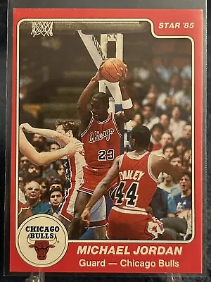 1984-85 Star #101 Michael Jordan Rookie Card - Authentic Altered • $12500