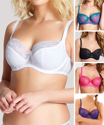 Panache Cleo Hettie Balconette Bra 9011 Underwired Balcony Non Padded Lingerie  • £15