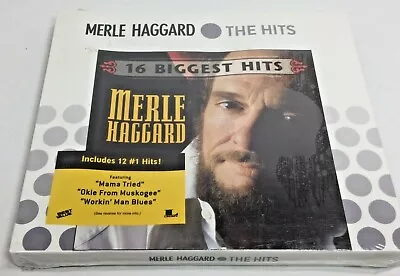 Merle Haggard The Hits 16 Biggest Hits CD NEW SEALED Included 12 #1 Hits • $9.88