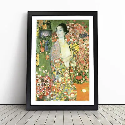 The Dancer By Gustav Klimt Wall Art Print Framed Canvas Picture Poster Decor • £24.95