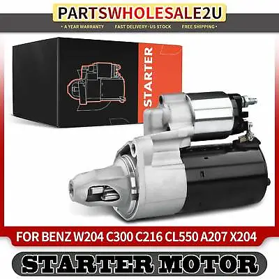 Starter Motor For Mercedes-Benz C300 CL550 E350 E550 GLK350 1.1KW 12V CW 10Teeth • $55.99