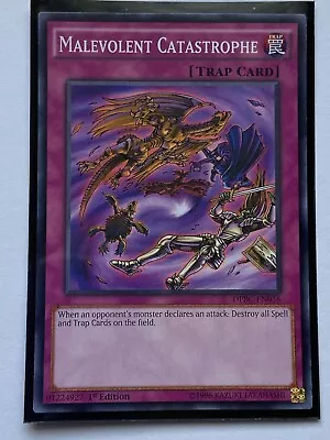 Yu-Gi-Oh Malevolent Catastrophe DPBC-EN036 1st Edition Common NM • $1