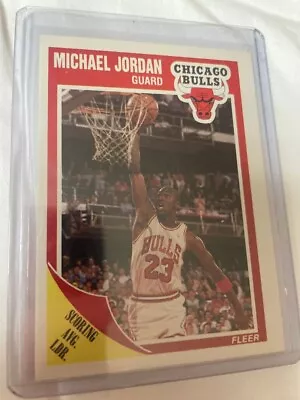 Michael Jordan Fleer 1989 #21 • $11.50
