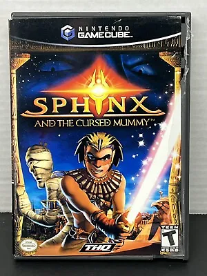 Sphinx And The Cursed Mummy Nintendo GameCube 2003 Complete W/ Manual READ • $12.95
