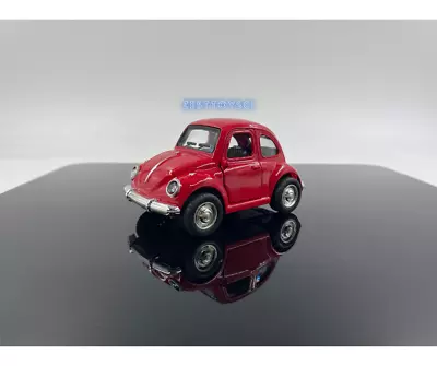 Mini Q Volkswagen Beetle Car 1:36 Scale Die-cast Car Model Toys (Red) • $6.99