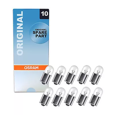 10x Genuine Osram Original 12v R10W (BA15s / 245) 10w Clear Bulbs [5008] • £6.80