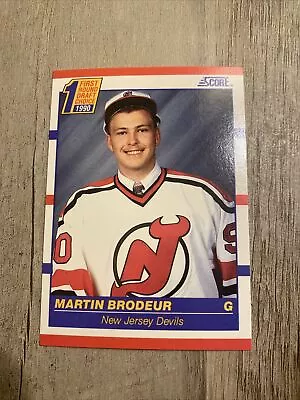 1990-91 Score Hockey Canadian Version Martin Brodeur #439 Rc • $2