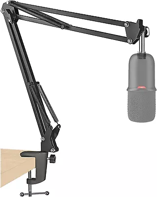 Solocast Boom Arm Mic Stand Adjustable Suspension Boom Scissor Arm Stand For Hy • $31.12