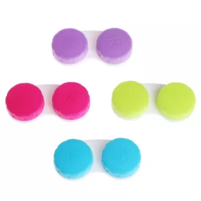 4pcs Colorful Contact Lens For Case Multi-color Contact Lense For Case For Trave • £5.52