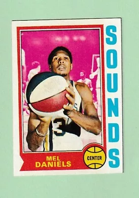 1974 Topps #102 Mel Daniels NM+ Condition  • $0.75