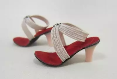 *Vogue Jill Rhinestone High Heel Shoes Vintage 1950 Fit Little Miss Revlon Jill • $22.98
