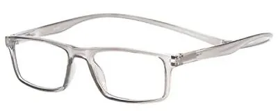 Magz Gramercy Tansparent Grey Magnetic Reading Glasses REAR CONNECTING +1.75 • $19.95