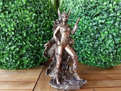 Goddess Frigg Norse Statue Viking Figurine Pagan Freya Finish Design Dryad New • £158.63