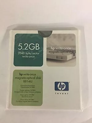 HP 5.2GB Write-Once Magnet Optical Disk-88146J • $44.99
