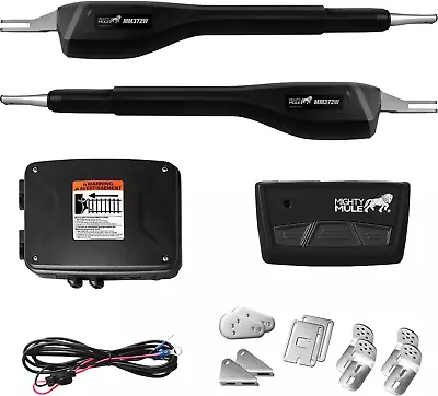 Mighty Mule MM372W Dual Automatic Gate Opener Smart And Solar Ready Black • $610.81