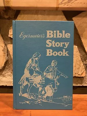 VINTAGE EGERMEIER'S BIBLE STORY BOOK Standard Edition HC 1969 ILLUSTRATED VGC • $21