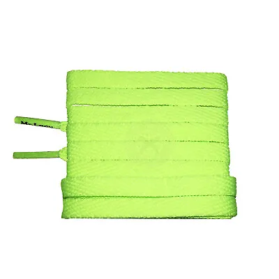 Mr Lacy Smallies - Neon Lime Yellow Shoelaces (90cm Length | 8mm Width) • £4.99