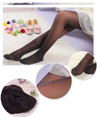 Shiny Women Tights Silver Glitter Pantyhose Sparkle Night Party Sexy Stockings • £4.62