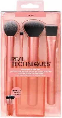 Real Techniques Makeup Brushes Set Foundation Smooth Blender Sponges Puff NEW • $16.25