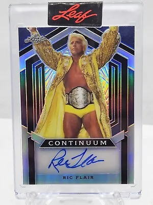 2023 Leaf Metal Continuum #MC-3 Ric Flair Autograph Card #116/328 WWE Wrestling  • $84.99
