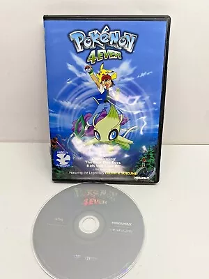 $5.99 • Buy Pokemon 4Ever DVD, 2003 W/ Exclusive Pokemon Short, Celebi, Suicune Movie