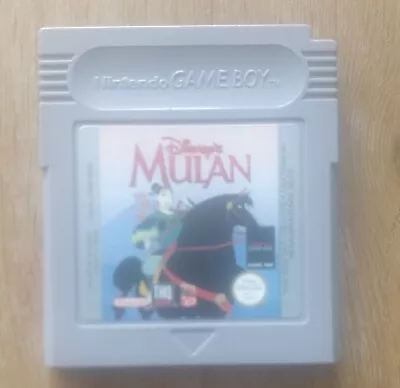 Nintendo Gameboy Game Disney's Mulan • £0.99