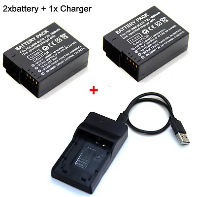7.2V Battery / Charger For Panasonic Lumix DMC-FZ1000 II DMC-FZ2000 DMC-FZ2500 • $30.99