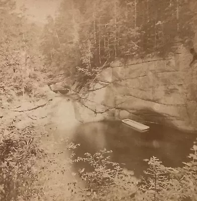 StereoView Photo Card - Pool Franconia Notch NH - Kilburn Brothers • $20