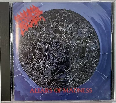 Morbid Angel – Altars Of Madness CD 1994 Earache – MOSH 11CD UK [w/Bonus Tracks] • $24.95