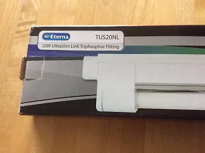 £21.88 • Buy 1x T4 20W TUS20NL Ultraslim  Fitting Under Cabinet Light Kitchen Light Eterna