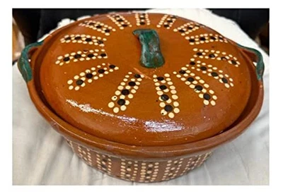 $49.99 • Buy Made In Mexico Cazuela Bowl 12 X6  Grande Large Mexican Casserole 