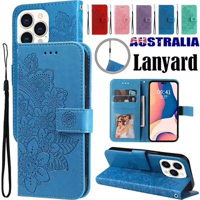 $2.86 • Buy For IPhone 14 13 12 11 Pro Max XS XR 8/7 Plus Case Leather Wallet Flip Cover