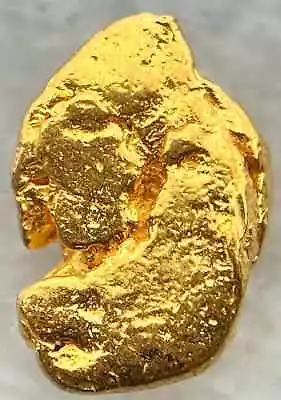 .323 Grams #6 Mesh Alaskan Natural Placer Gold Nugget Free US Shipping! #D3327 • $43.19