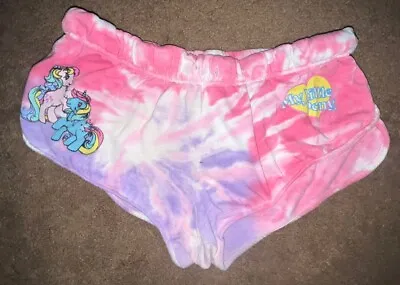 RARE Women’s My Little Pony Vintage Tie Die 2021  1X Short Shorts Hole • $30