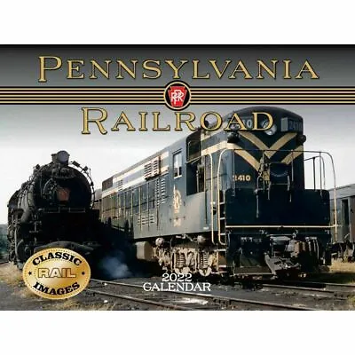 Trains Pennsylvania Railroad 2022 Wall Calendar [C6] • £16.40